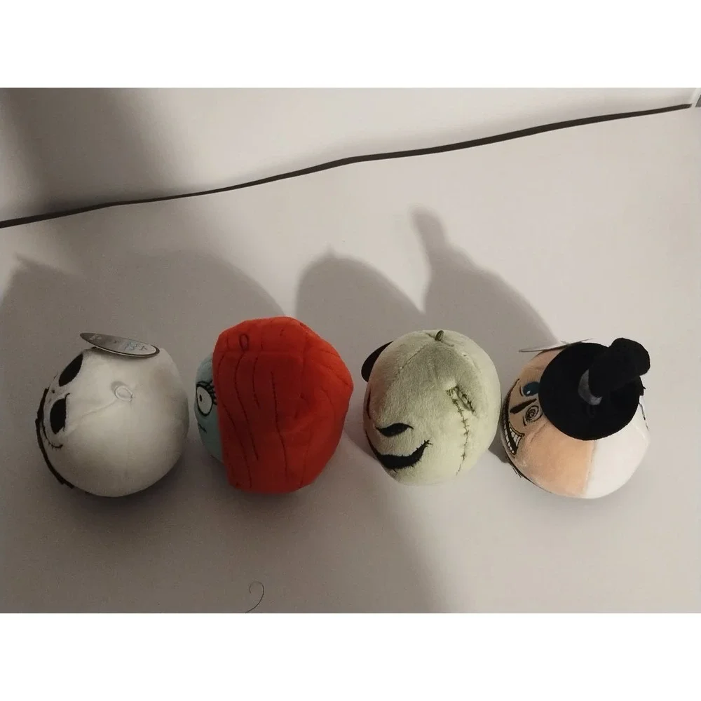 Lot of 4 Hallmark Mystery‎ Ornaments Nightmare Before Christmas Jack Sally Oogie